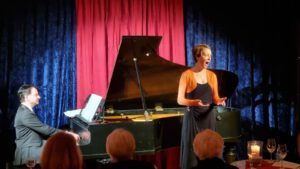 Annette Bialonski und Andreas Lobisch beim Liederabend